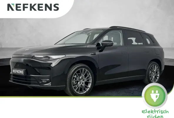Design 69.9 kWh | lichtmetalen velgen 20" | luxe kunstlederen bekleding | navigatiesysteem | Panoramadak | Metallic Black
