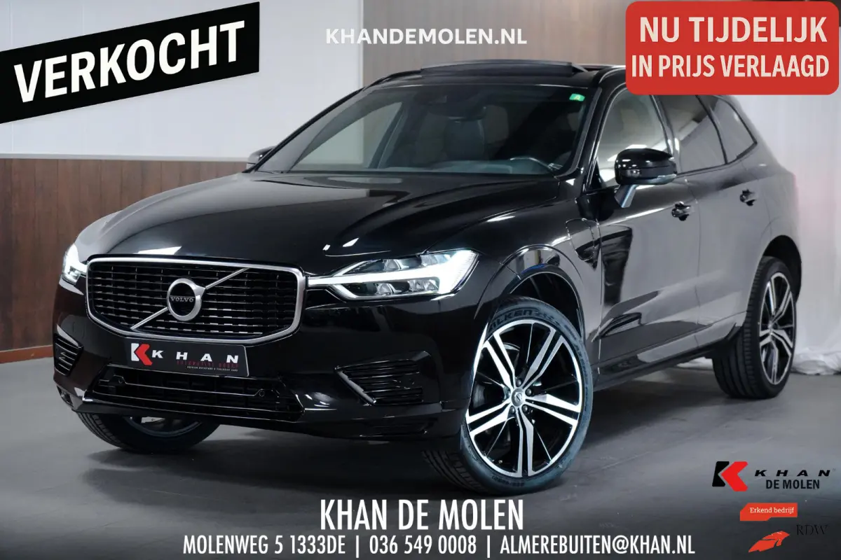 2.0 T8 AWD R-Design Lucht|Pano|Memory|Leder|Dodehoeksdetectie|Camera