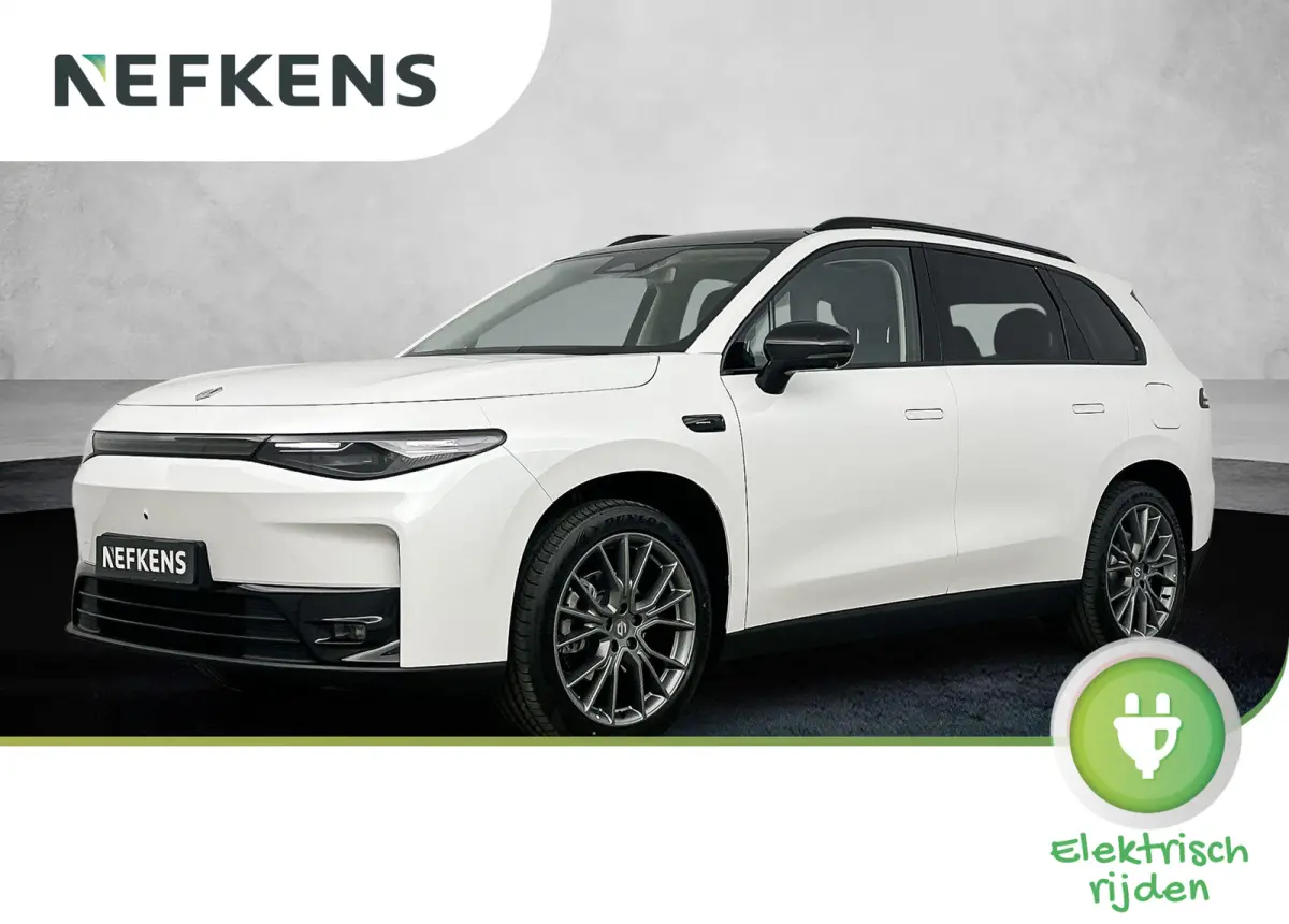 Design 69.9 kWh | VOORRAAD ACTIE| Pearl White | lichtmetalen velgen 20" | Luxe kunstlederen bekleding | navigatiesysteem | panoramadak |