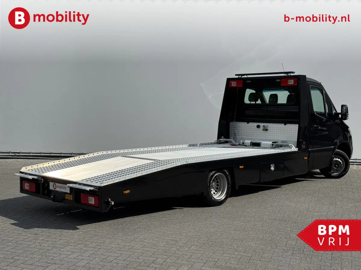519 CDI Tijhof AluLiner Luchtvering+TA35-ANN Aanhanger 3.500kg Autotransporter/ Oprijwagen | Leer | Lier | 3-Zitplaatsen | Apple CarPlay | DAB | Adaptive Cruise Control | Navigatie | Trekhaa