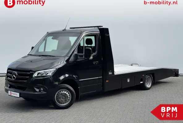 519 CDI Tijhof AluLiner Luchtvering+TA35-ANN Aanhanger 3.500kg Autotransporter/ Oprijwagen | Leer | Lier | 3-Zitplaatsen | Apple CarPlay | DAB | Adaptive Cruise Control | Navigatie | Trekhaa