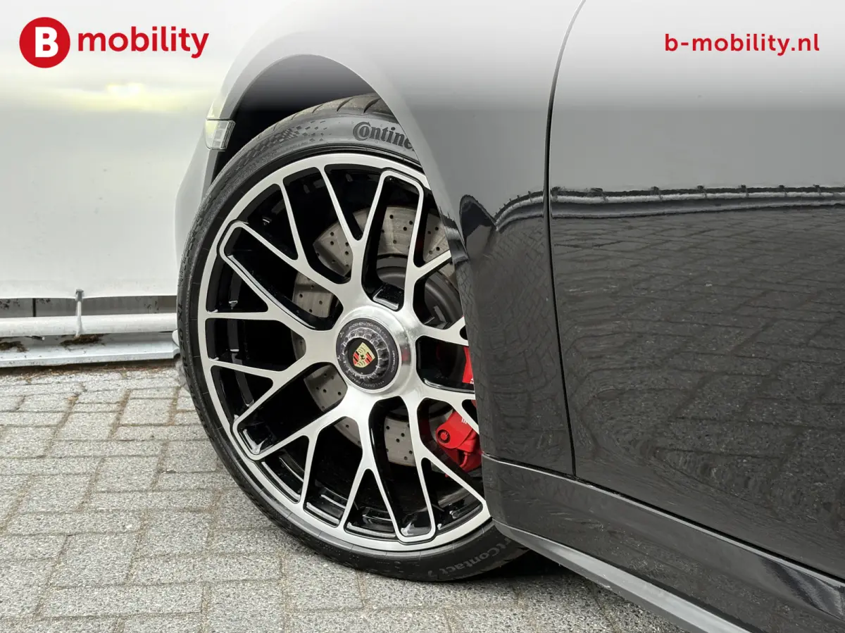 991 3.8 Turbo 521PK *Porsche Approved Sport Chrono Pakket Plus Schuif/Kanteldak | Cruise Control | Stoelventilatie/verwarming | Achteruitrijcamera | Adaptieve M-Sport onderstel