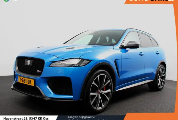 5.0 V8 AWD SVR 551 pk Panorama dak Meridian sound Premium Pack Light Pack ACC Leder ADS 360 Camera Cruise control Parkeersensoren Elektrische kofferklep