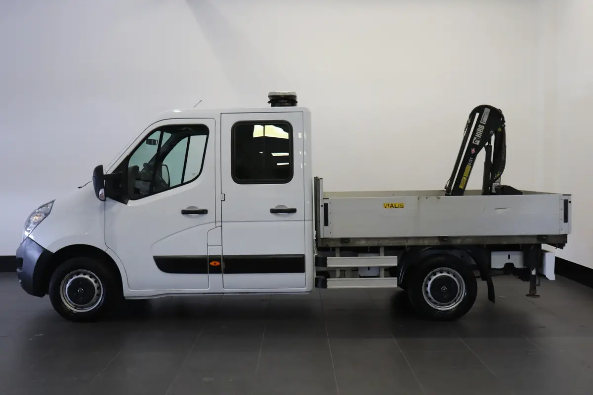 2.3 CDTI BiTurbo L2 Openlaadbak - Airco - Navi - HIAB kraan - € 18.950,- Excl.