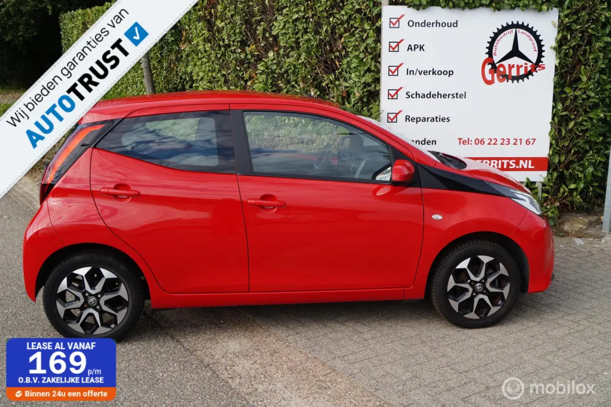 1.0 VVT-i x-joy met weinig km