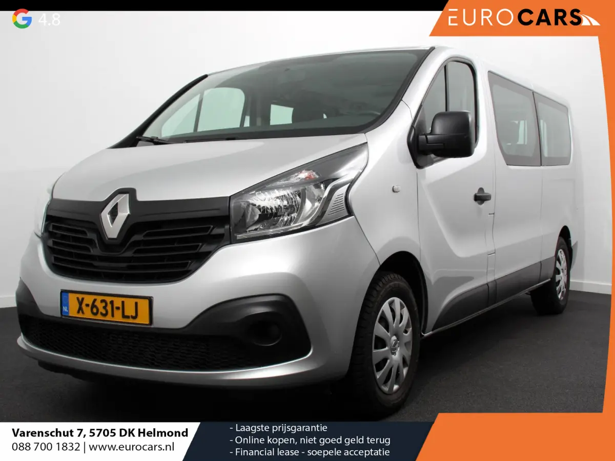 1.6 dCi Grand Authentique Energy incl. BPM/ BTW  L2H1 8 persoons !  Navigatie Airco voor en achter Parkeer sensoren Cruise Control Bumpers in kleur