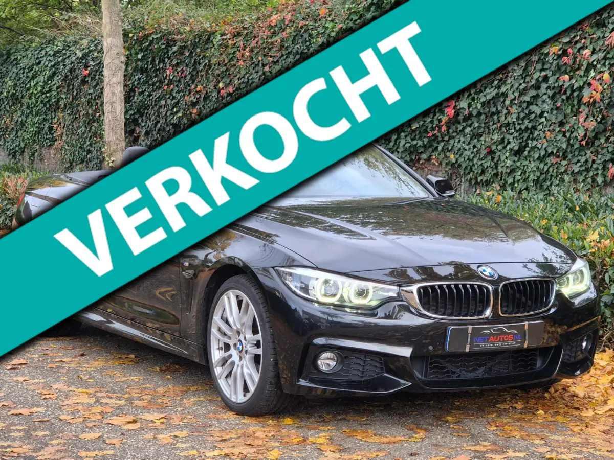 420i M Sport High Executive Cabrio Dig. Dash Apple CarPlay Elek.Stoelen Nbt Evo GR Navi Leder Zwart NAP