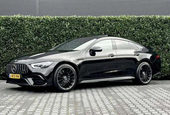 AMG 43 4MATIC+, PANO, BURMESTER, DODEHOEK, LEDER/ALCANTARA, SPORTUITLAAT, STOELVERWARMING/VENTILATIE, LICHTMETAAL 20"