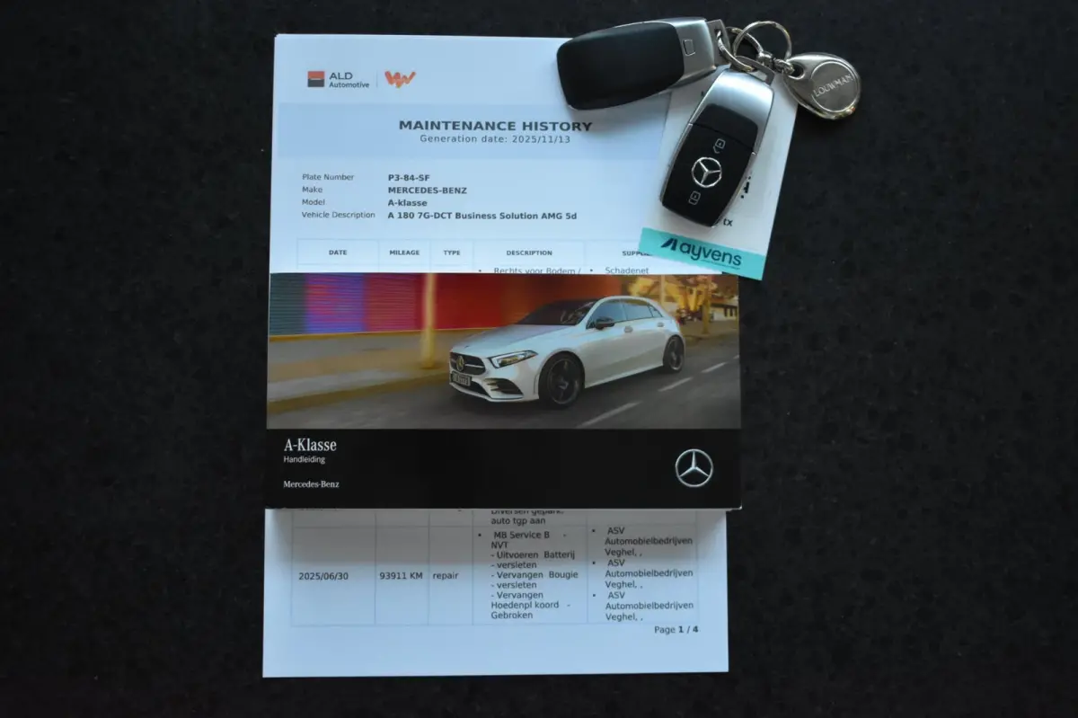 180 AMG NIGHT | SFEERVERLICHTING | APPLE CARPLAY | CAMERA | ANDROID AUTO | NAP | DEALER ONDERHOUDEN