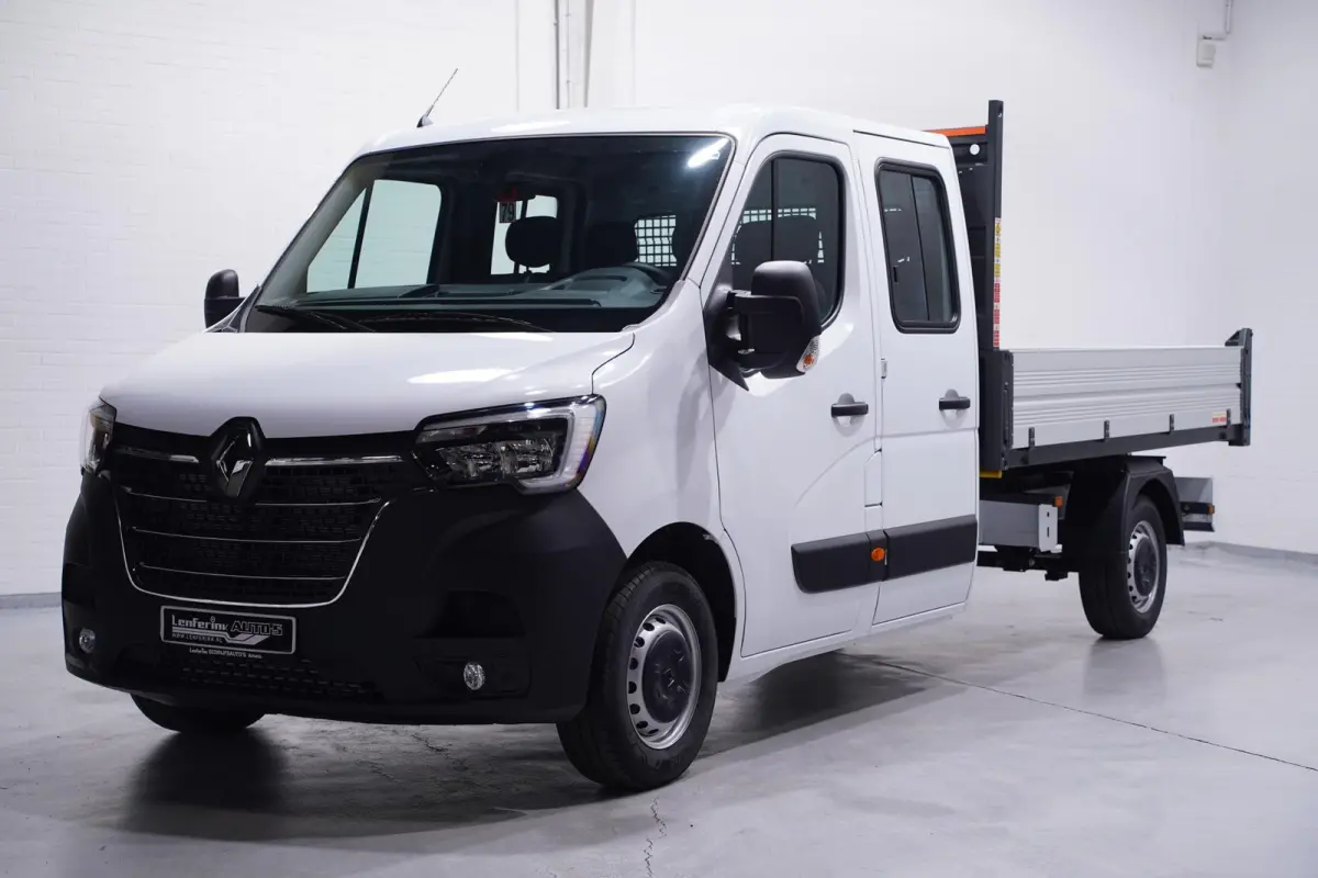 2.3 dCi 165 pk Kipper Dubbel Cabine 6-Zits Airco, BPM vrij, Cruise Control, Nieuw, Direct Leverbaar