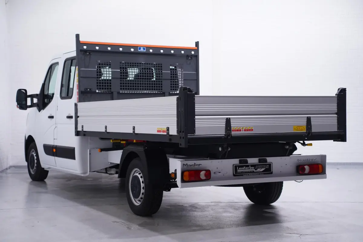 2.3 dCi 165 pk Kipper Dubbel Cabine 6-Zits Airco, BPM vrij, Cruise Control, Nieuw, Direct Leverbaar