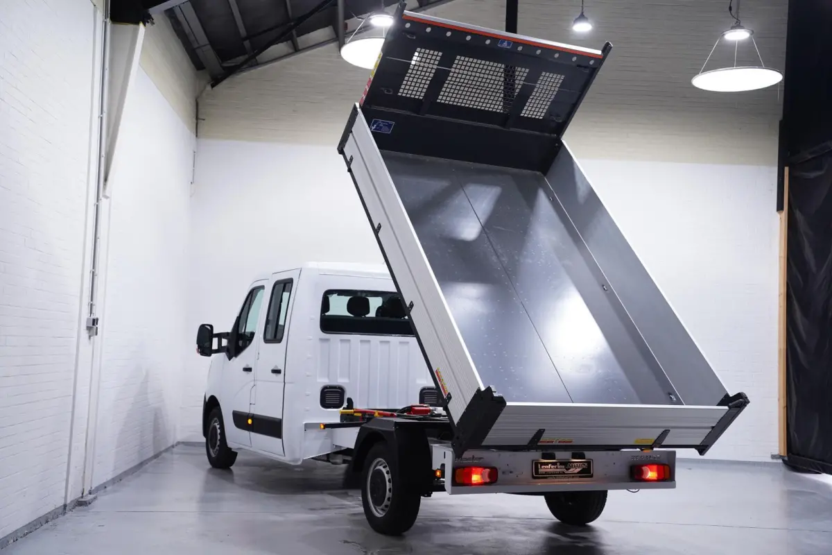 2.3 dCi 165 pk Kipper Dubbel Cabine 6-Zits Airco, BPM vrij, Cruise Control, Nieuw, Direct Leverbaar