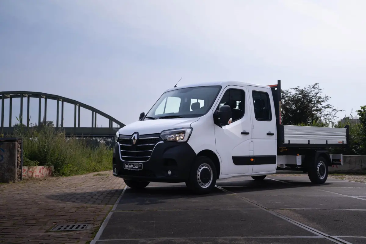 2.3 dCi 165 pk Kipper Dubbel Cabine 6-Zits Airco, BPM vrij, Cruise Control, Nieuw, Direct Leverbaar