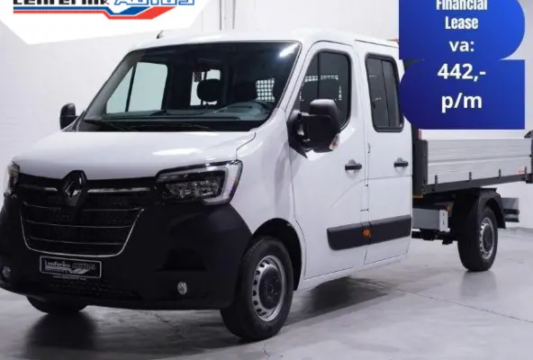 2.3 dCi 165 pk Kipper Dubbel Cabine 6-Zits Airco, BPM vrij, Cruise Control, Nieuw, Direct Leverbaar