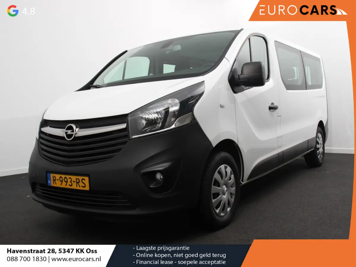 1.6 CDTI L2H1 8-Persoons PERSONENBUS Incl. BTW/Bpm Airco Bluetooth Lang 8-persoons