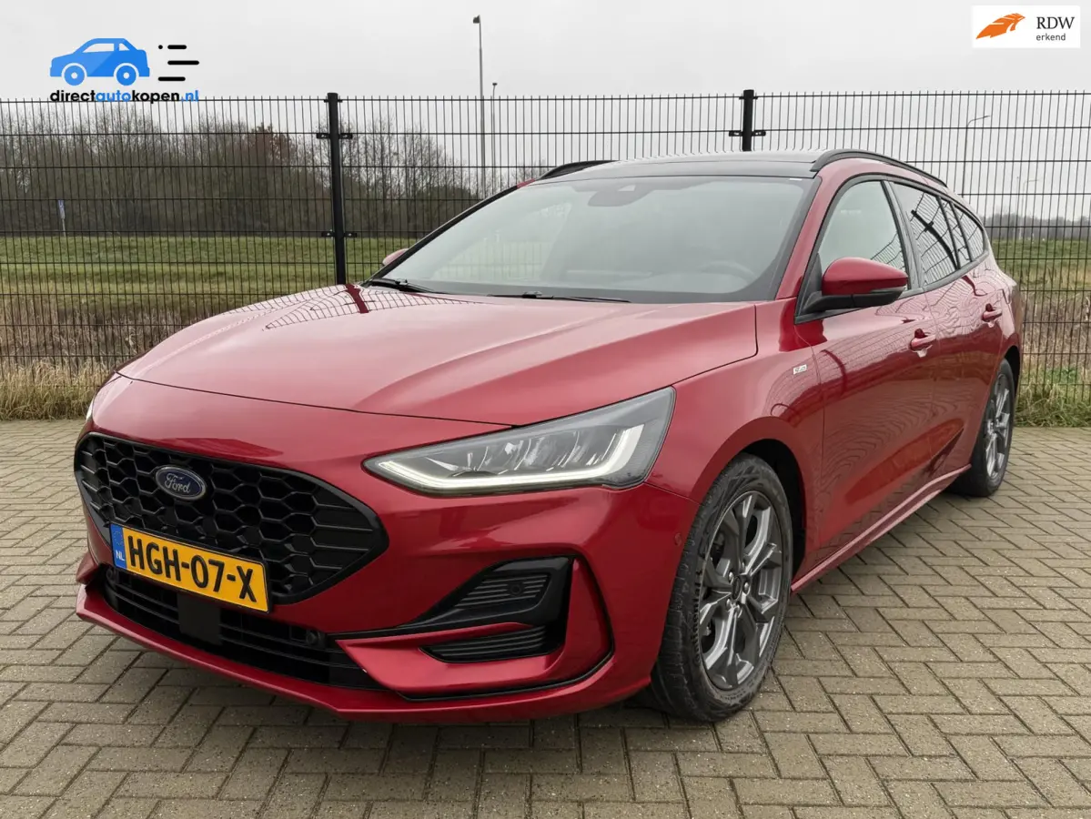 1.0 EcoBoost Hybrid ST Line X | PANO | 155PK | Camera | Blind Spot | Stuur/stoel verw.