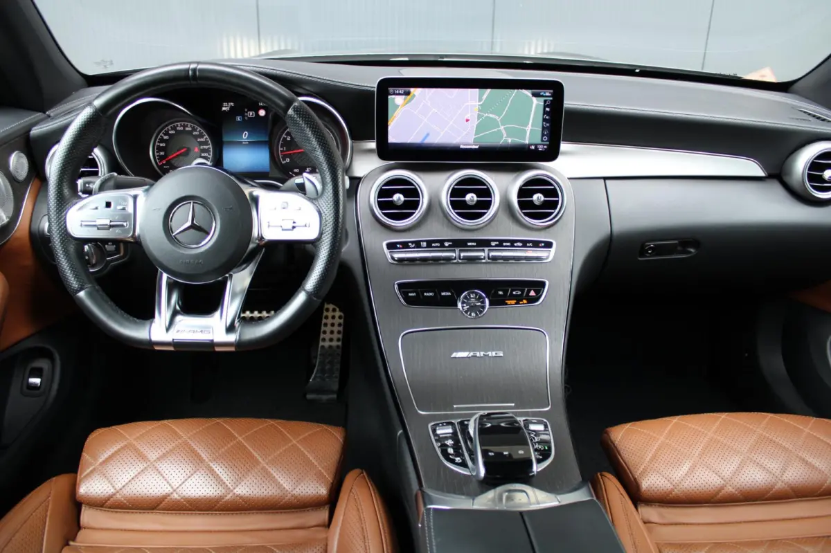 63 AMG | AMG Drivers Package | Designo | head-up | stoelkoeling | airscarf | burmester | 360 camera