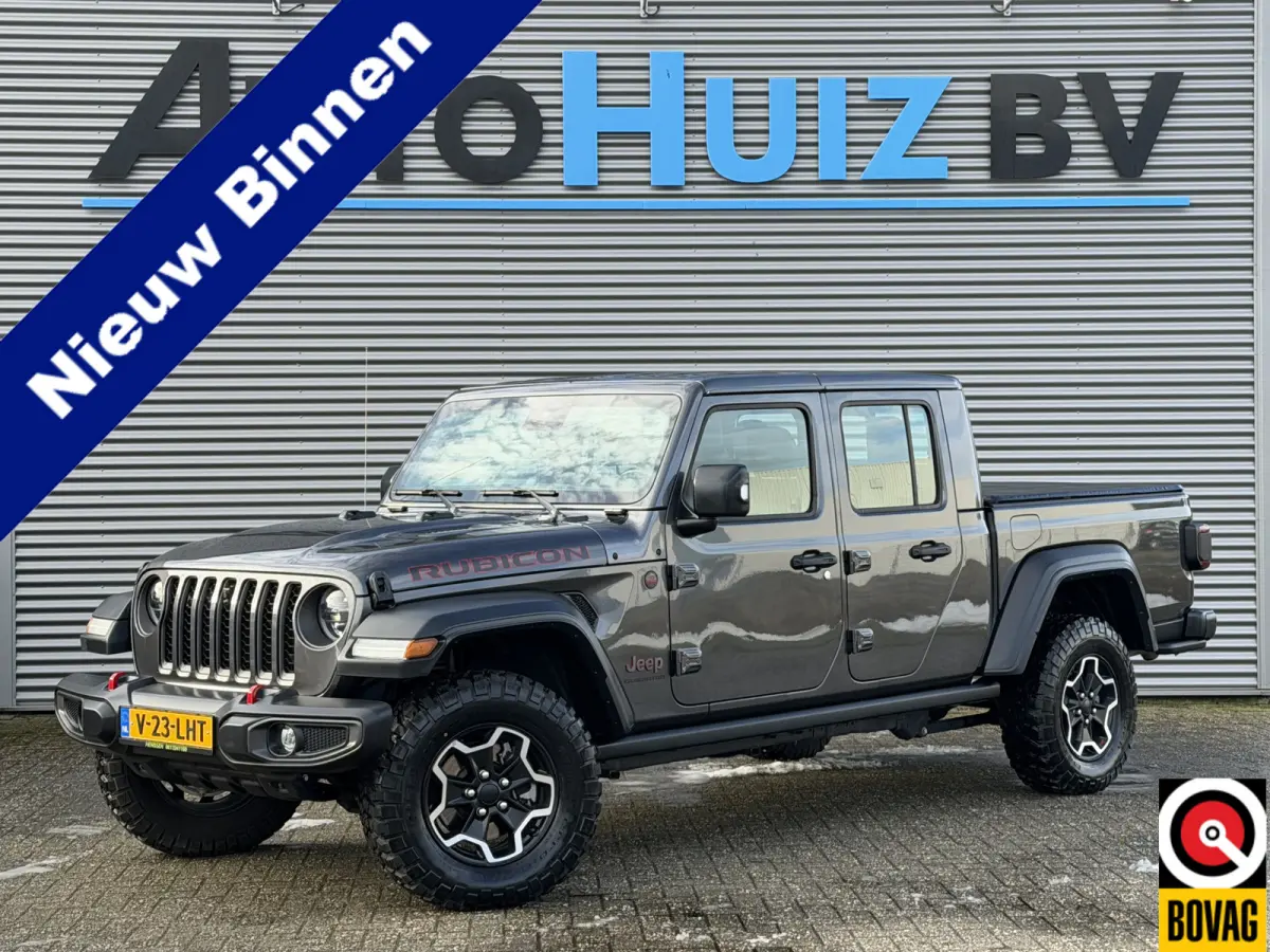 JEEP RUBICON 3.6L V6 5 Zitplaatsen Trekhaak Tonneau cover Carplay Leder LED BTW