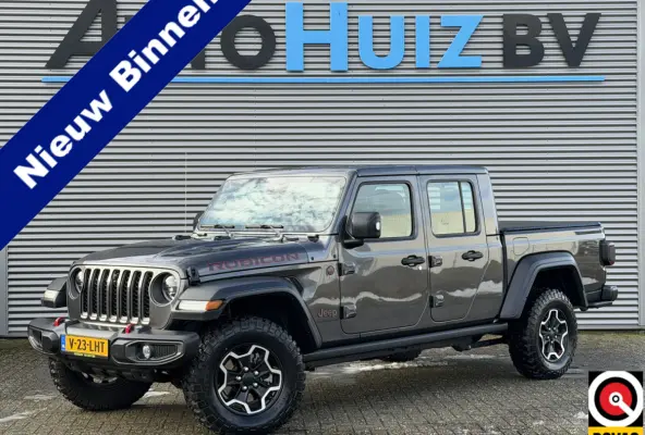 JEEP RUBICON 3.6L V6 5 Zitplaatsen Trekhaak Tonneau cover Carplay Leder LED BTW