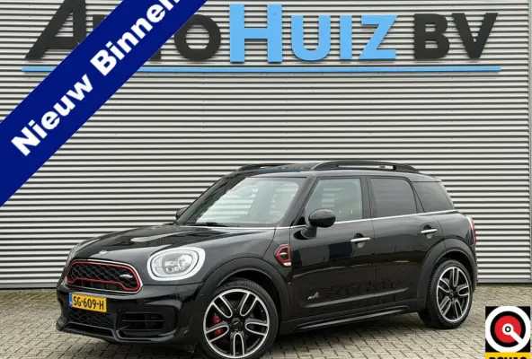 Mini 2.0 John Cooper Works ALL4 231 PK Chili Panoramadak Leer Harman-Kardon Elek Stoelverstelling Head-Up Display Led Achteruitrijcamera Keyless Entry Vol!