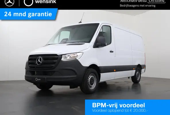 315 CDI | L2 H1 | RWD | PRO | Parkeercamera | Airc | Parkeercamera | Airco | Dodehoekassistent | Zijwindassistent | Cruise Control | Chauffeursstoel |