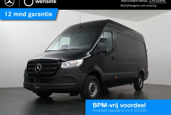 315 CDI L2 H2 RWD Aut | PRO | BPM VRIJ! | ACHTERUITRIJCAMERA | 3500 KG AHW | DODEHOEKASSISTENT | AIRCO | CRUISE | CARPLAY | ANDROID AUTO | METALLIC | 3-ZITS | MBUX SYSTEEM GROOT
