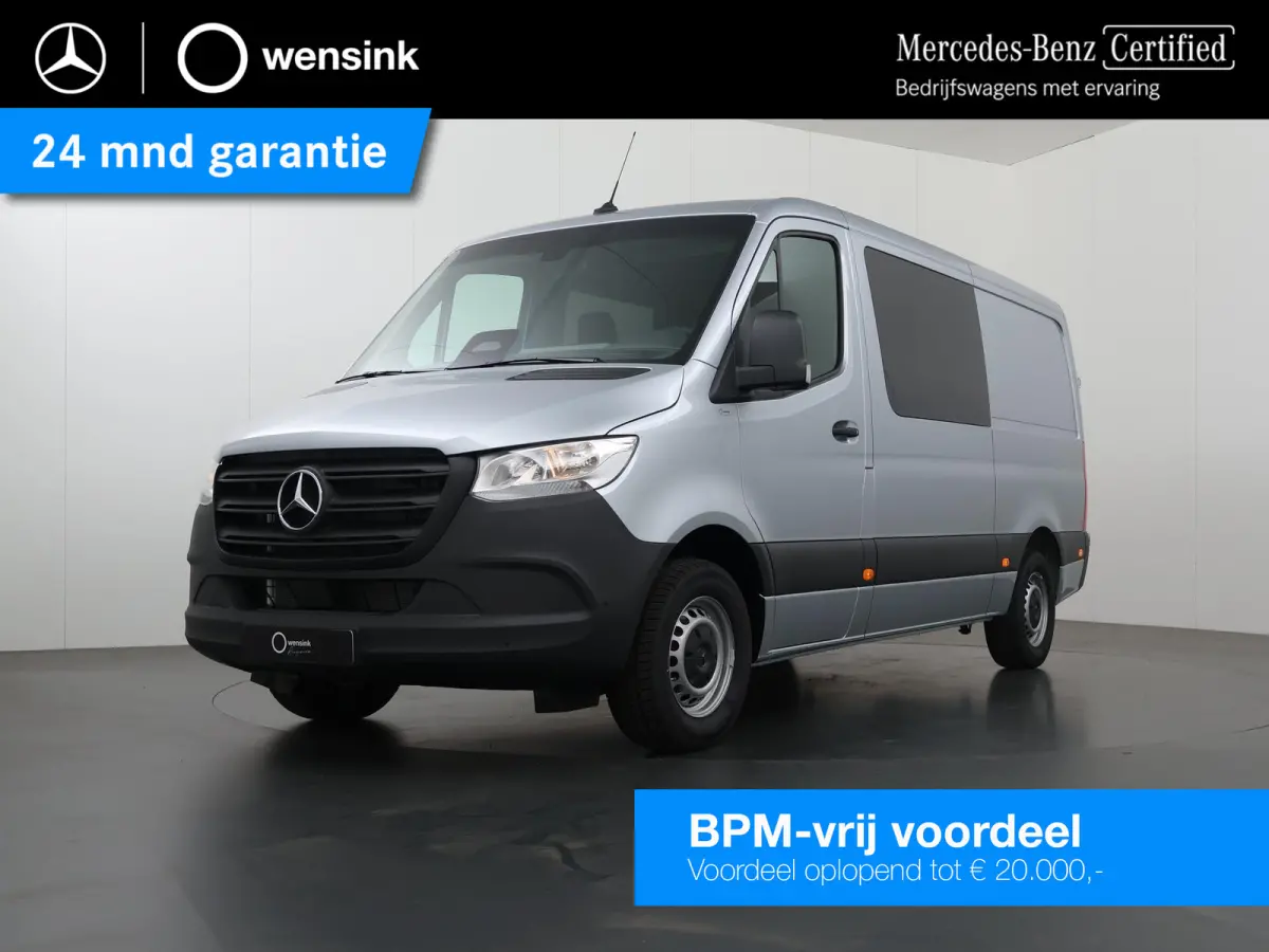 311 | AUT. | L2 H1 | RWD | PRO | Airco | Cruise Control | Park Assist | Parkeercamera | Lane-Assist | Comfort-bestuurdersstoel | Zijruiten | Achterruiten | DUBBELE CABINE INBOUW MOGELIJK |