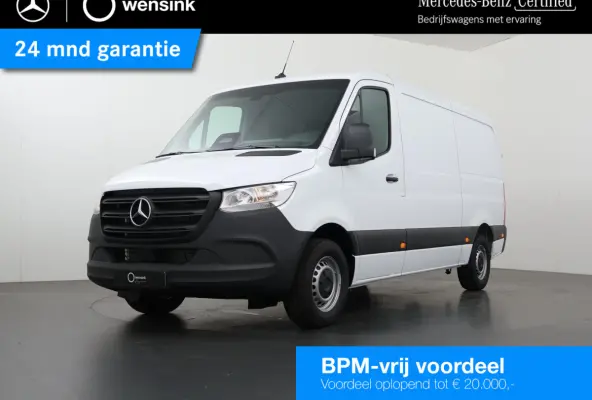 315 CDI | L2 H1 | RWD | PRO | Parkeercamera | Airco | Dodehoekassistent | Zijwindassistent | Cruise Control | Chauffeursstoel |