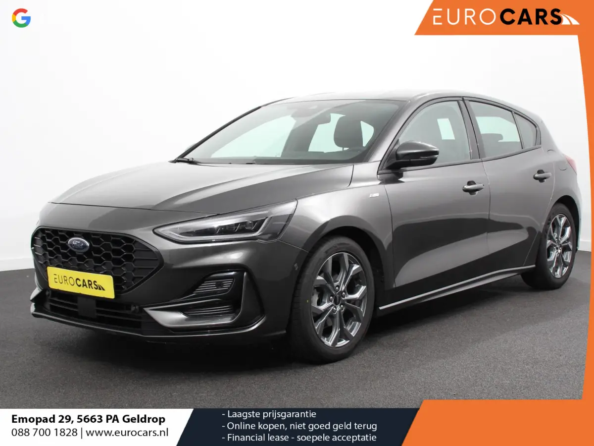 1.0 Focus 125 PK HB ST-Line Automaat Navigatie Climate control Cruise control Carplay/Android Auto LM velgen Parkeersensoren Led Matrix koplampen