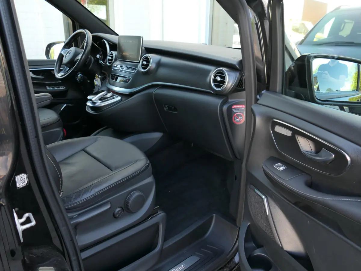 250d Lang Avantgarde Edition | AMG | Panoramadak | 360°-camera | Standkachel | Burmester | Carbon interieur | Trekhaak | Dodehoek detectie | Elektrische schuifdeuren + achterklep