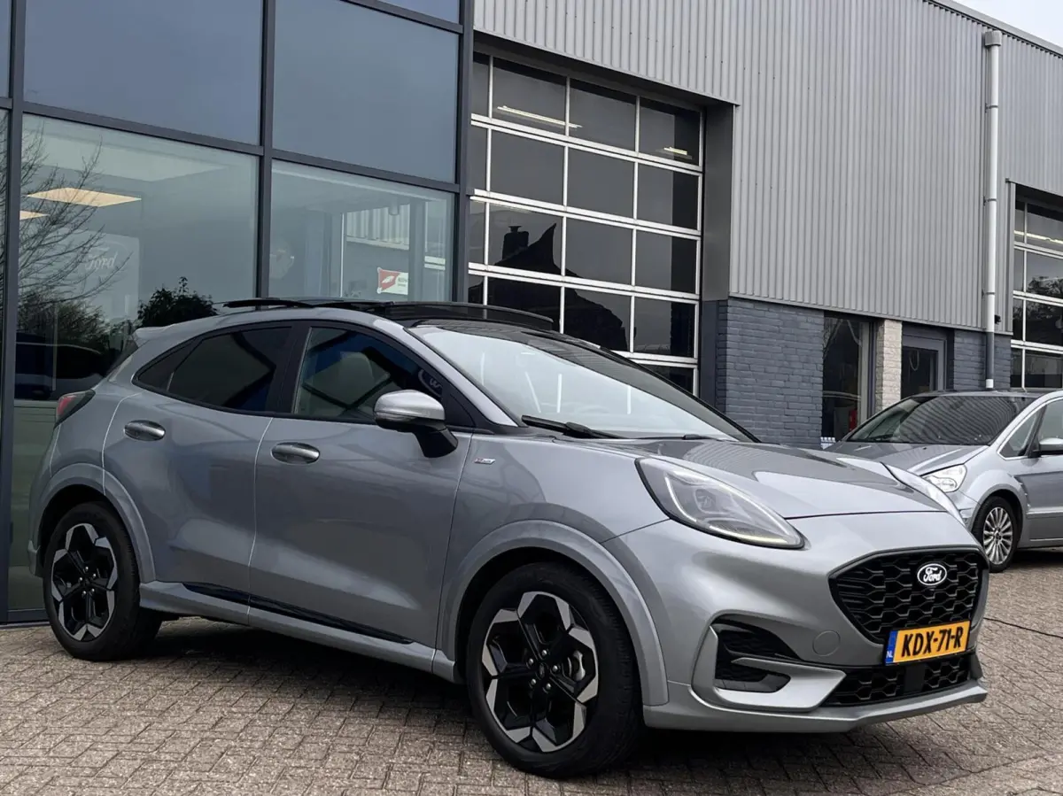 1.0 EcoBoost ST-Line X 155PK Automaat Panodak Winterpack Camera Cruise Navi B&O Climate Keyless Elek. Achterklep Full-LED Privacy Glass *Sportief*