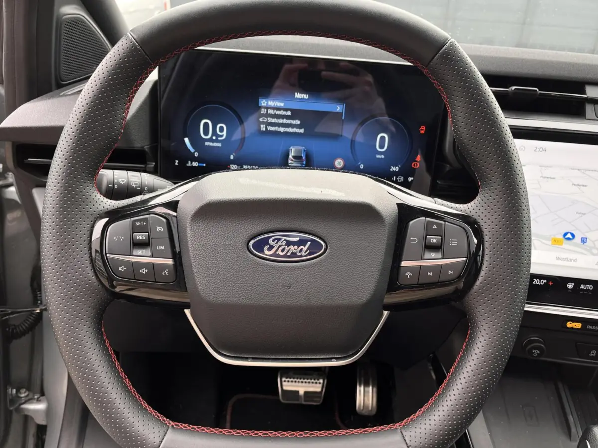 1.0 EcoBoost ST-Line X 155PK Automaat Panodak Winterpack Camera Cruise Navi B&O Climate Keyless Elek. Achterklep Full-LED Privacy Glass *Sportief*