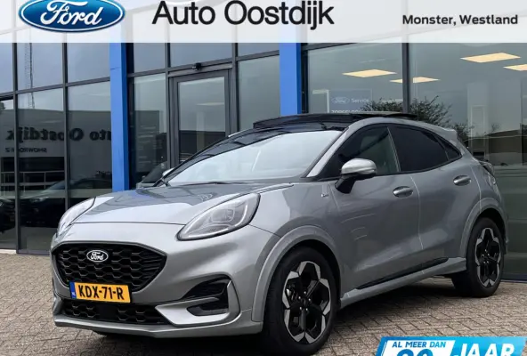1.0 EcoBoost ST-Line X 155PK Automaat Panodak Winterpack Camera Cruise Navi B&O Climate Keyless Elek. Achterklep Full-LED Privacy Glass *Sportief*
