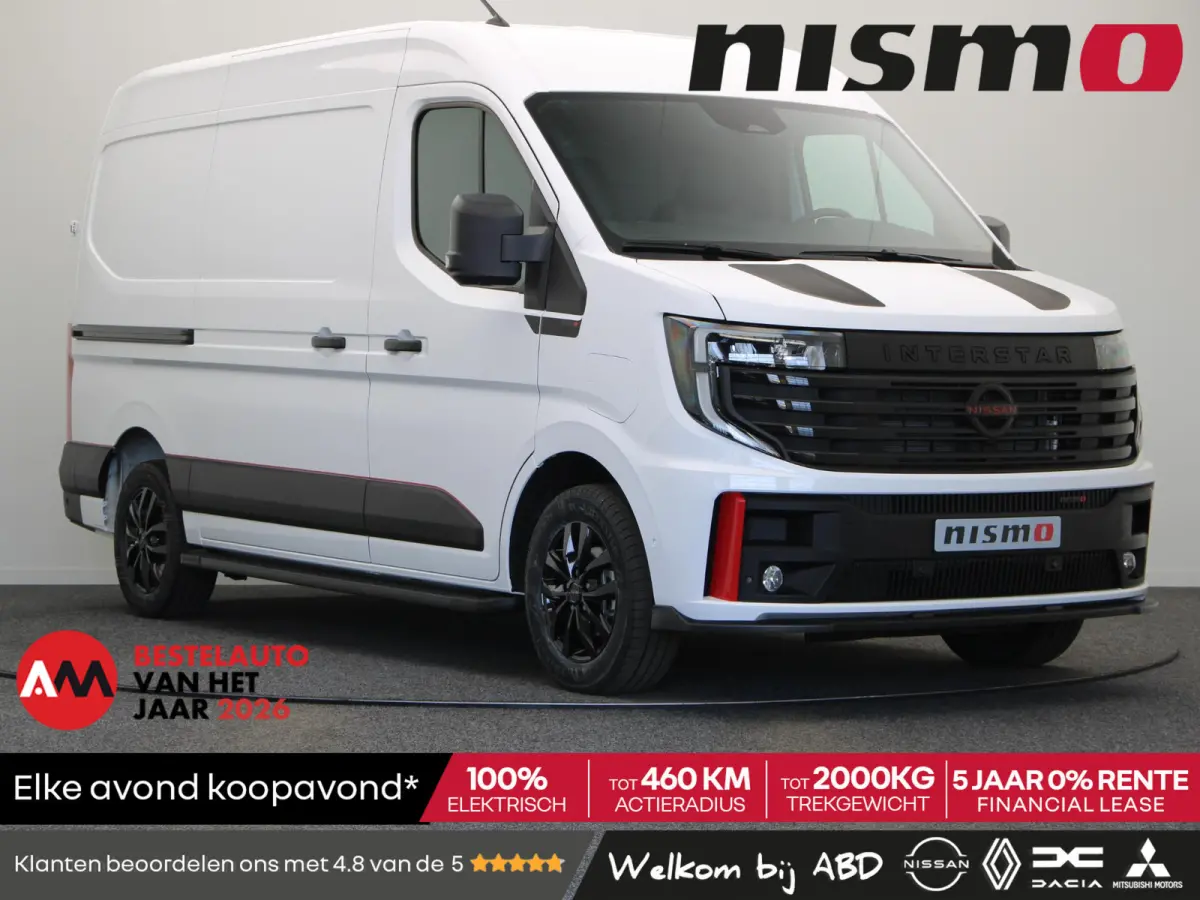 Nismo + | Alleen Bij ABD! | 0% Rente | 5 Jaar Garantie | Nissan Motorsport | 2000KG Trekgewicht | Tot 460Km Actieradius | Laadruimtepakket |