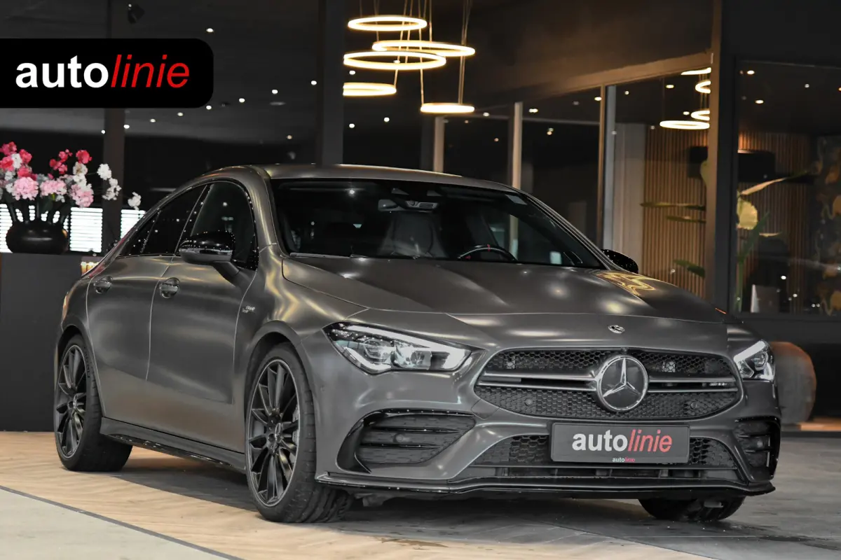 AMG 35 4MATIC Aero. Schaal, Perf Stuur, Burm, Keyless, Camera, CarPlay, Sfeer!