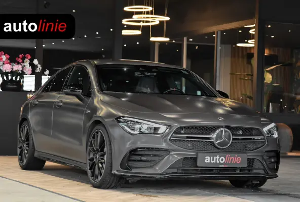AMG 35 4MATIC Aero. Schaal, Perf Stuur, Burm, Keyless, Camera, CarPlay, Sfeer!