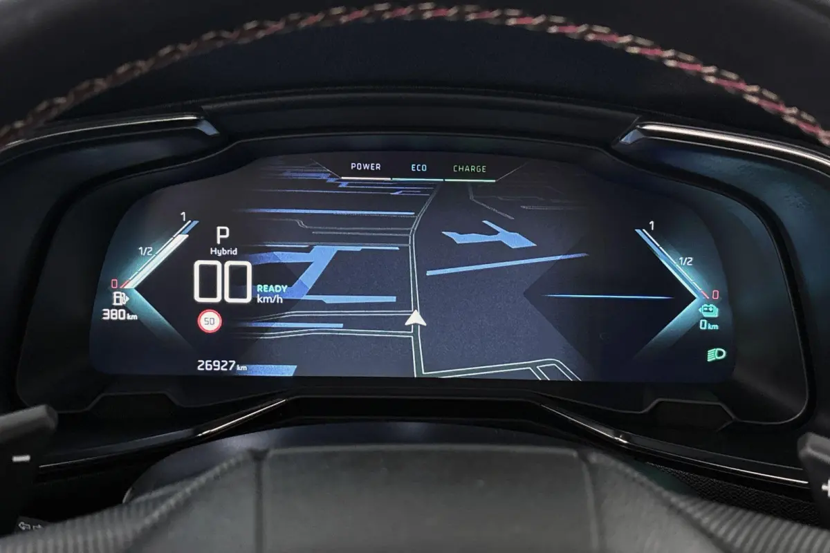 E-Tense Performance Line Panoramadak Stoelverwarming Camera Carplay 19"