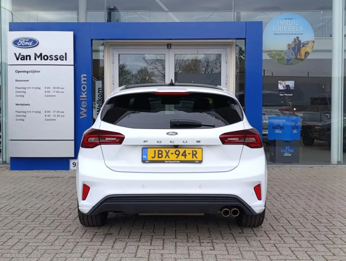 1.0 EcoBoost Hybrid ST Line X Panorama dak| Leder | Adaptieve Cruise | Dodehoeksensoren | Stoel/stuur stoelverwarming | 18-Inch | Elek. stoelen