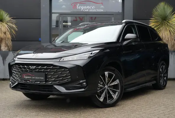 1.5 Plug-in Hybrid Luxury | 272 PK | Navigatie | 360° Camera | Stoelverwarming | Keyless | MG HS PHEV 1.5 Plug-in Hybrid Luxury 272 PK met plug-in hybride aandrijving, lederen bekleding, na