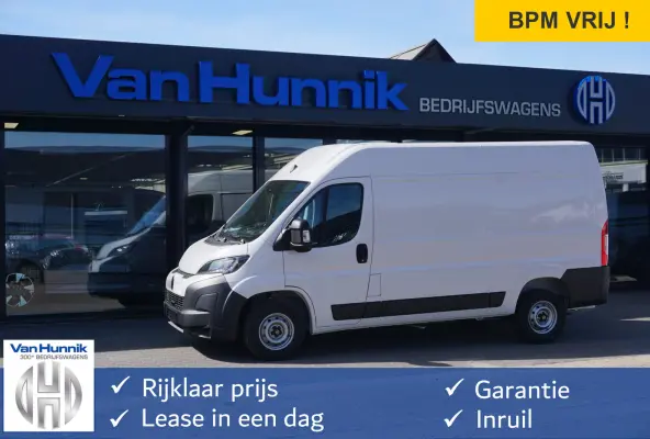 35 2.2 140PK L2H2 BPM VRIJ!! 10" Navi, Clima, Camera, 270º Deur!! NR. J221*