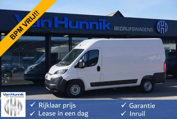 35 2.2 140PK L2H2 BPM VRIJ!! 10" Navi, Clima, Camera, 270º Deur!! NR. J327*