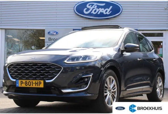 2.5 PHEV Vignale | PANODAK | WINTERPACK | ADAPTIVE CRUISE | LANE ASSIST | 360° CAMERA | ELEKTR. STOEL INCL GEHEUGEN | DEALER OH | DODE HOEK