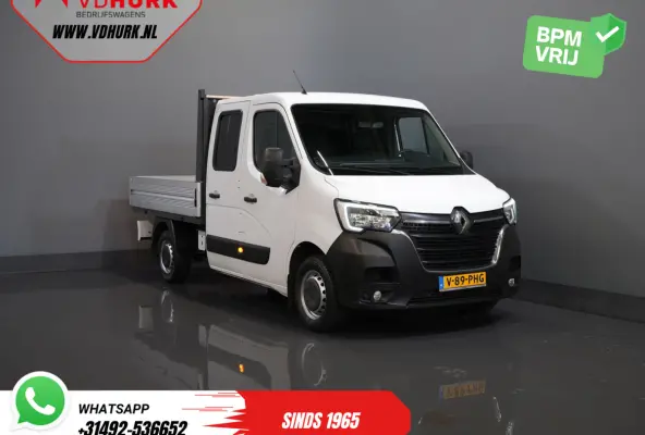 2.3 dCi 150 pk DC Dubbel Cabine Open laadbak/ 7 Pers./ 2.5t Trekverm./ Airco/ Trekhaak/ 242x204x40/ Pick-Up