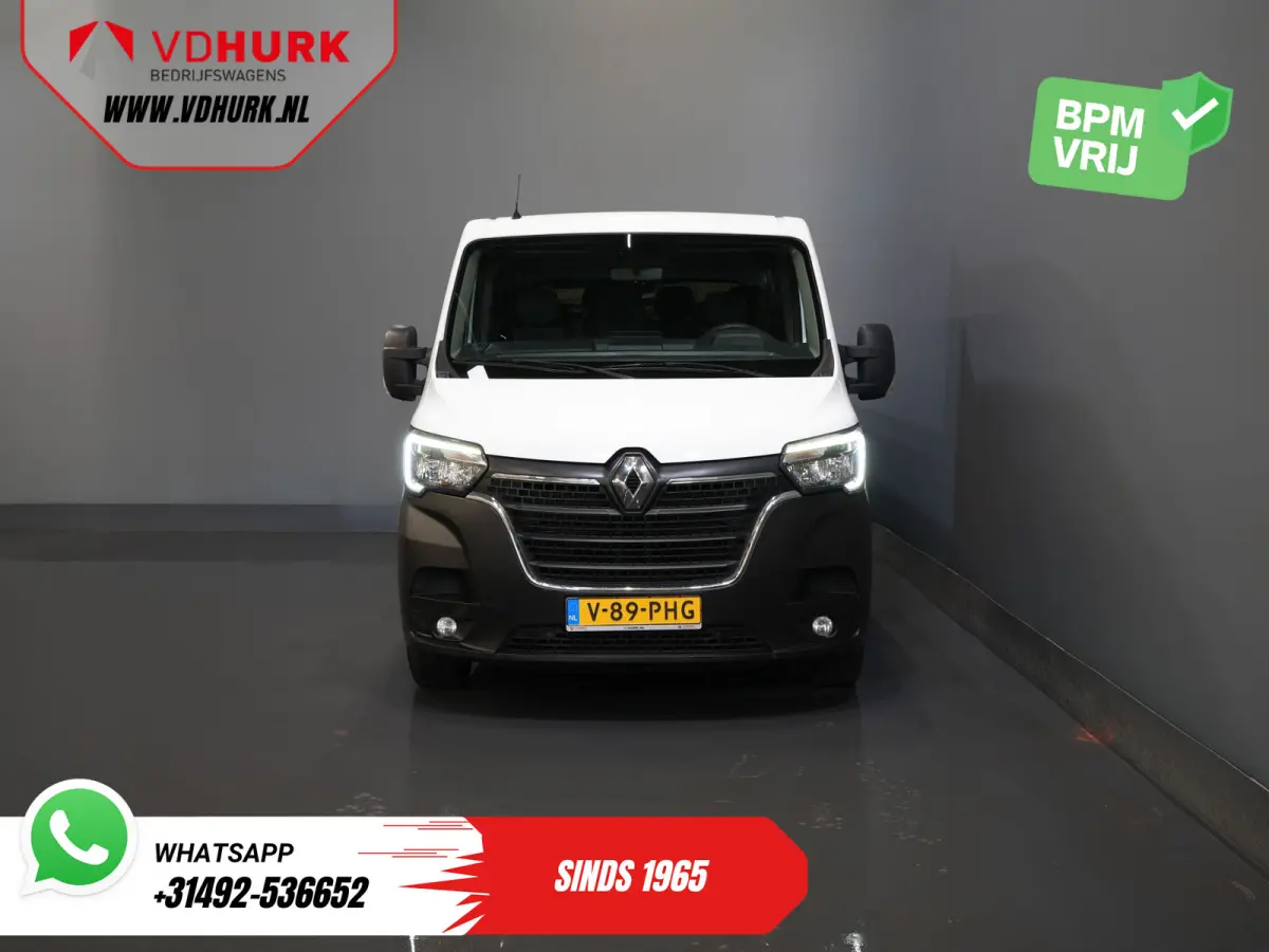 2.3 dCi 150 pk DC Dubbel Cabine Open laadbak/ 7 Pers./ 2.5t Trekverm./ Airco/ Trekhaak/ 242x204x40/ Pick-Up