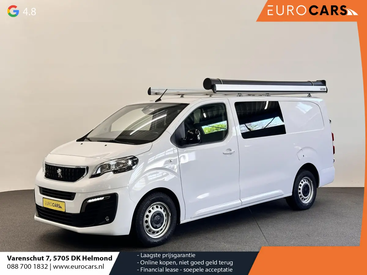 2.0HDI 145PK Long Asphalt Dubbele Cabine Airco Cruise Control Navi Trekhaak Imperiaal Carplay 6 Persoons Trekhaak