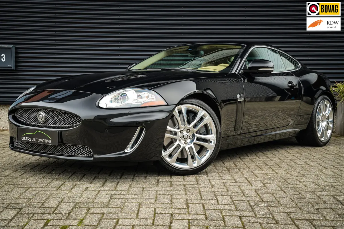 XKR 5.0 V8 Portfolio 510 pk | 100% Jaguar Service | 1e Eigenaar | Clima | Cruise | Leder | Navi | Stoelkoeling |