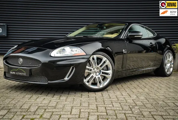 XKR 5.0 V8 Portfolio 510 pk | 100% Jaguar Service | 1e Eigenaar | Clima | Cruise | Leder | Navi | Stoelkoeling |