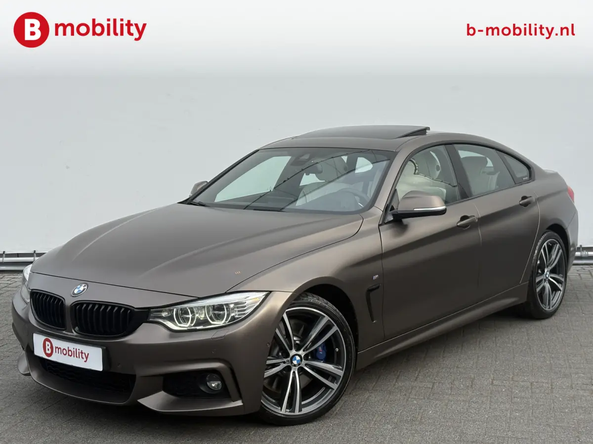 435i High Executive M-Sport 'frozen-bronze' NL Auto! | Schuif/Kanteldak | Head-Up Display | Achteruitrijcamera