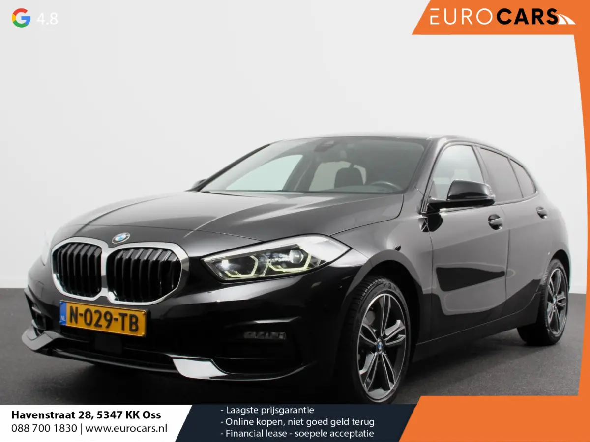 118i Automaat Sportline Business Edition Navigatie Cruise control LED Parkeersensor achter Navigatie Apple Carplay/ Android Auto Lichtmetalen velgen Digitale Cockpit