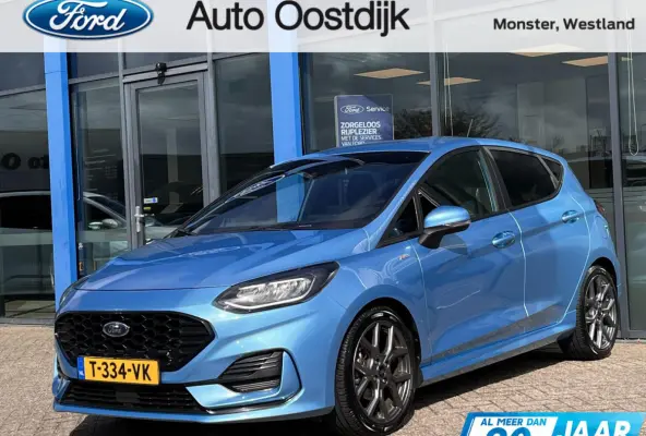 1.0 EcoBoost Hybrid ST-Line 125PK Cruise Carplay-Navi Climate Parkeersensoren Achter 17'' Velgen Privacy Glass *Sportief*